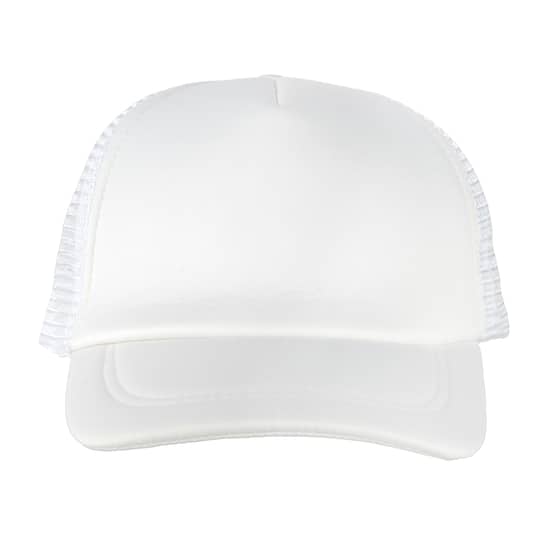 White Trucker Hat by Make Market®